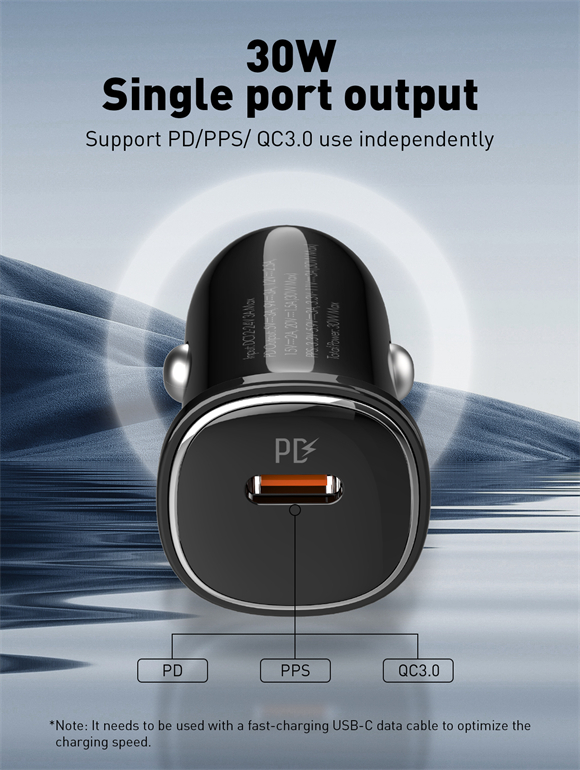 شارژر فندکی LDNIO C106 متصل به فندک خودرو و شارژ گوشی و تبلت 