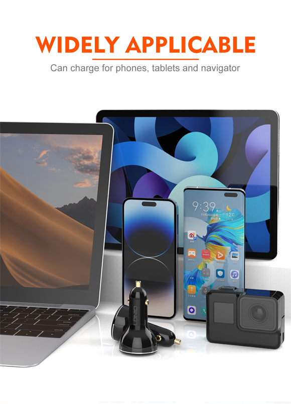 شارژر فندکی الدینیو LDNIO C102 با توان 160 وات