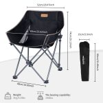 صندلی تاشو نیچرهایک NH20JJ022 – سبک و جمع‌شونده برای کمپینگ و سفر