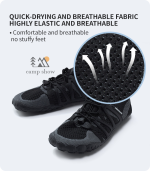 نمای نزدیک از رویه کفش نیچرهایک مدل CYY2321IA010