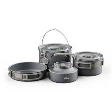 ست ظروف چهار تکه نیچرهایک CNK2450CF010 – قابلمه، ماهیتابه و کتری سبک و مقاوم