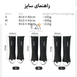 تصویر راهنمای سایز گتر نیچرهایک مدل CNK2450DS011