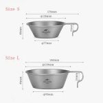 کاسه نیچرهایک مدل NH21CJ010 از استیل ضدزنگ