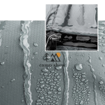 نمای نزدیک از زیپ ضدآب کوله‌پشتی نیچرهایک مدل NH17A012-B