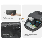 کوله‌پشتی 20 لیتری نیچرهایک مدل CNK2450XB026 در حالت تاشده