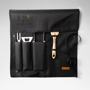 نمای کلی ست باربیکیو نیچرهایک Naturehike مدل NH20SK007 شامل مجموعه ابزار آشپزی فضای باز