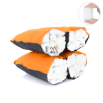 نمای نزدیک الیاف و بافت بالش نیچرهایک مدل NH17A001-L