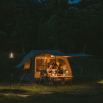 چادر ۴ نفره CNK2300ZP021 در شب