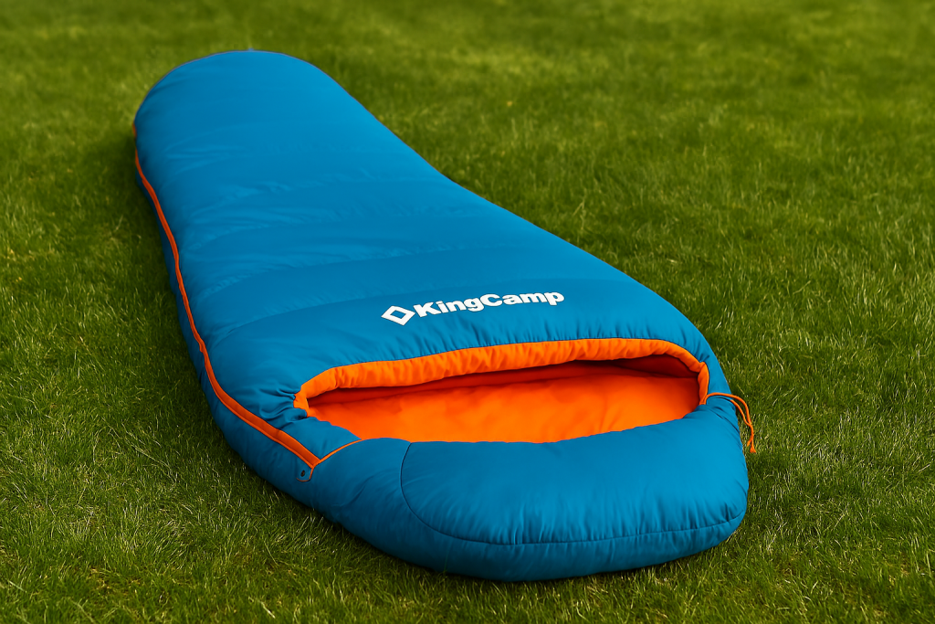 کمپ خانوادگی با چادر و تجهیزات KingCamp در دل طبیعت