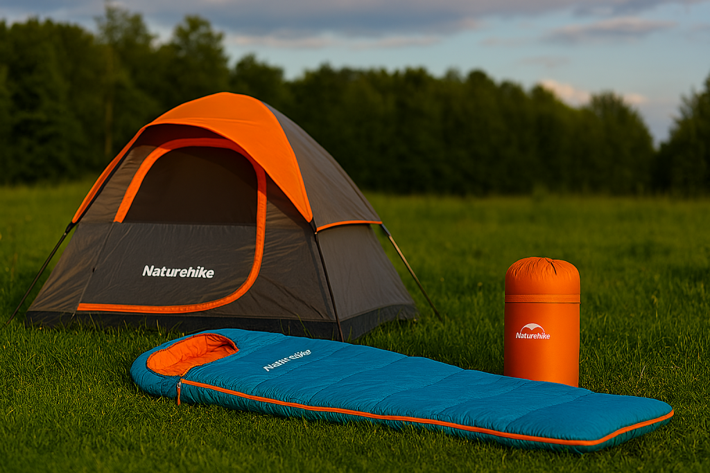 کیسه خواب Naturehike در طبیعت