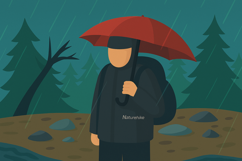 کمپینگ بدون تجهیزات ضدآب در جنگل بارانی – اشتباهات رایج در کمپینگ