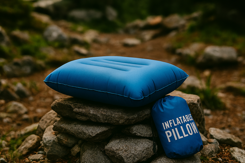 تطبیقپذیری بالشهای بادی کمپینگ با زمینهای ناهموار، مطابق با راهنمای استفاده از بالشهای بادی در سفرهای طبیعتگردی