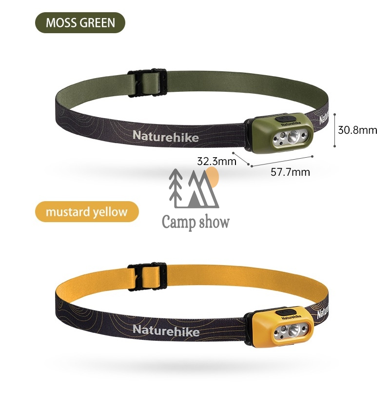 naturehike-headlamp-CNK2300DQ023-overview هدلامپ نیچرهایک مدل CNK2300DQ023 - Image 1