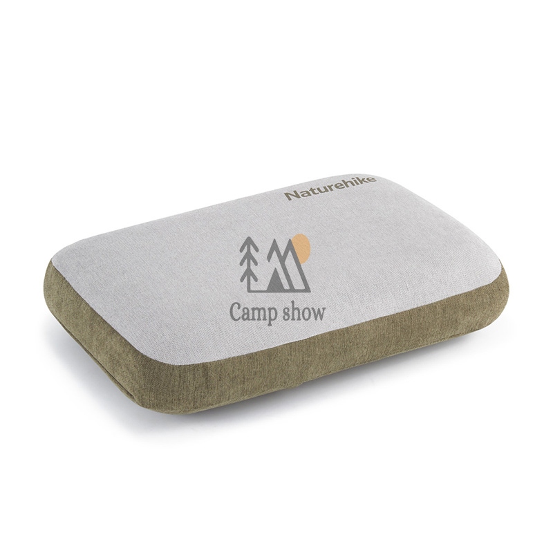 naturehike-neck-pillow-NH22ZT002-grey بالش مموری فوم نیچرهایک مدل NH22ZT002 - Image 1