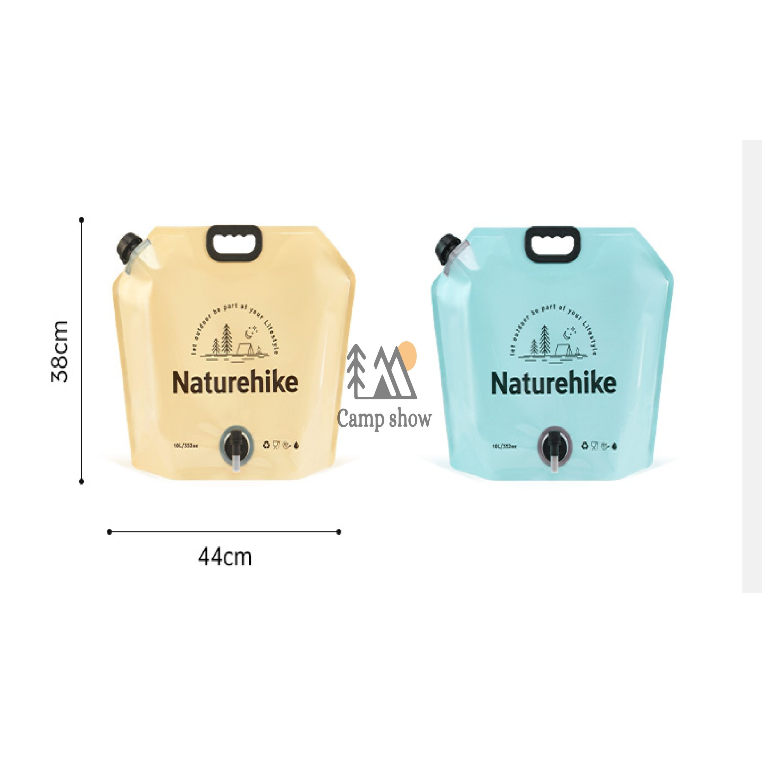 naturehike-water-jug-CNK2450CF027-overview گالن آب نیچرهایک مدل CNK2450CF027 - Image 1