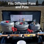 اجاق گاز سه شعله قابل حمل فاین فلیم مدل FF-BBQ-136MN - Image 4