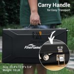 اجاق گاز سه شعله قابل حمل فاین فلیم مدل FF-BBQ-136MN - Image 3