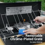 اجاق گاز سه شعله قابل حمل فاین فلیم مدل FF-BBQ-136MN - Image 2