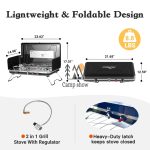 اجاق گاز دو شعله قابل حمل فاین فلیم مدل FF-BBQ-SG-203 - Image 2