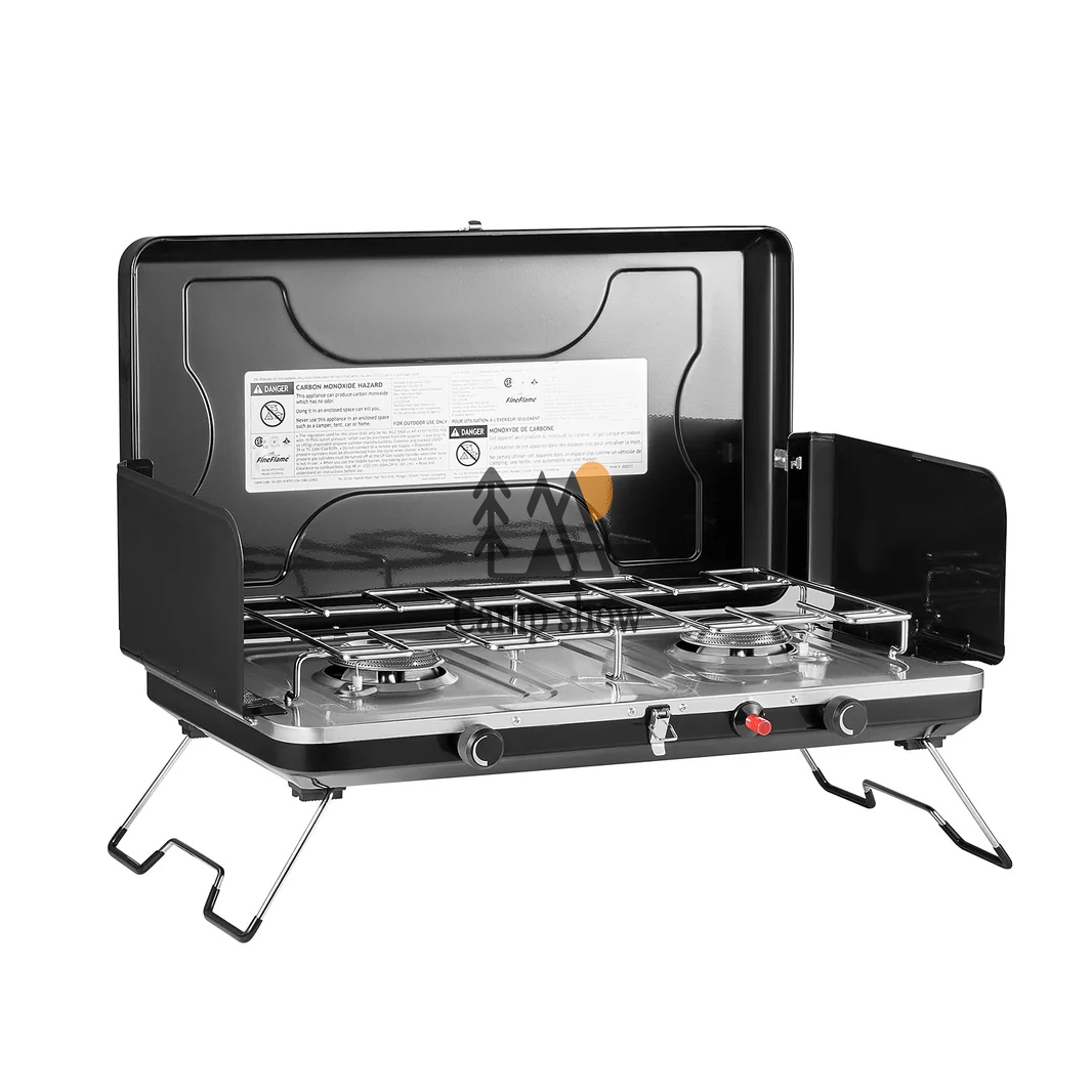 fineflame-ff-bbq-sg-203-gas-stove-overview.jpg اجاق گاز دو شعله قابل حمل فاین فلیم مدل FF-BBQ-SG-203 - Image 1